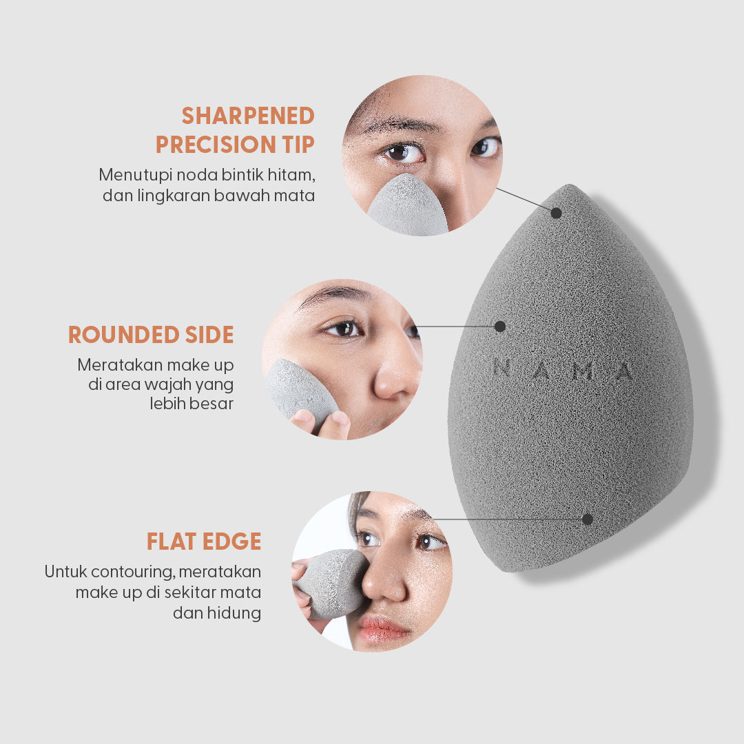 NAMA Biodegradable Beauty Sponge | Spons Make Up | Beauty Blender