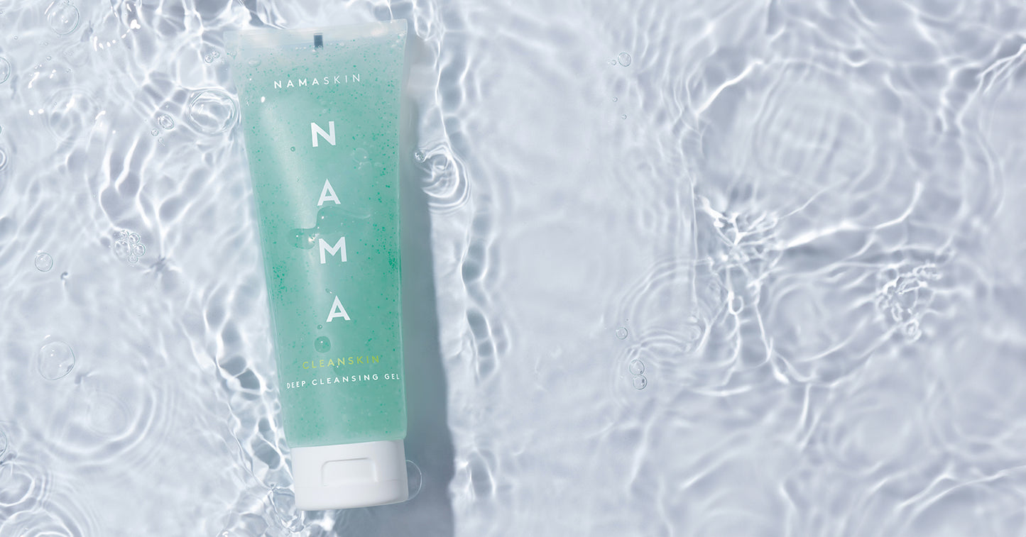NAMA Cleanskin Deep Cleansing Gel Facial Wash Kakadu Plum Extract Facial Scrub Mencerahkan