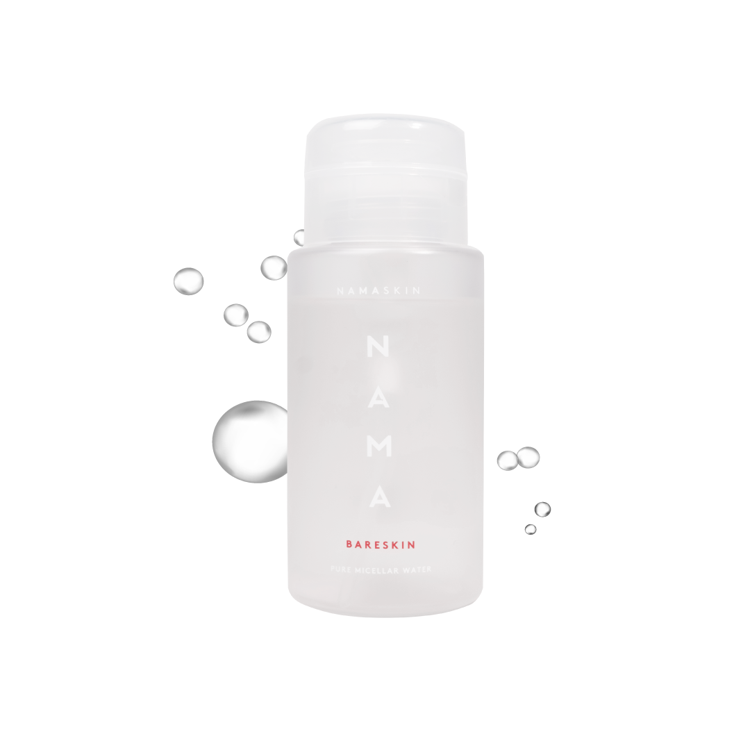 NAMA Bareskin Pure Micellar Water | Pembersih Cleanser  Makeup Remover  Sekali Usap Bersih Tuntas