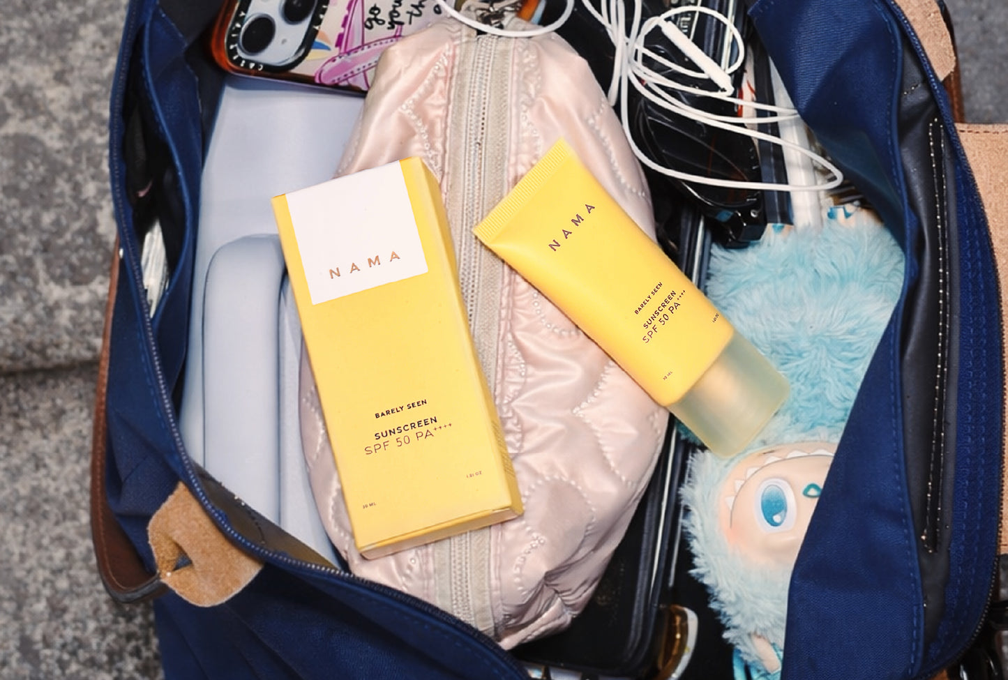 NAMA Beauty Barely Seen Physical Sunscreen SPF 50 PA ++++