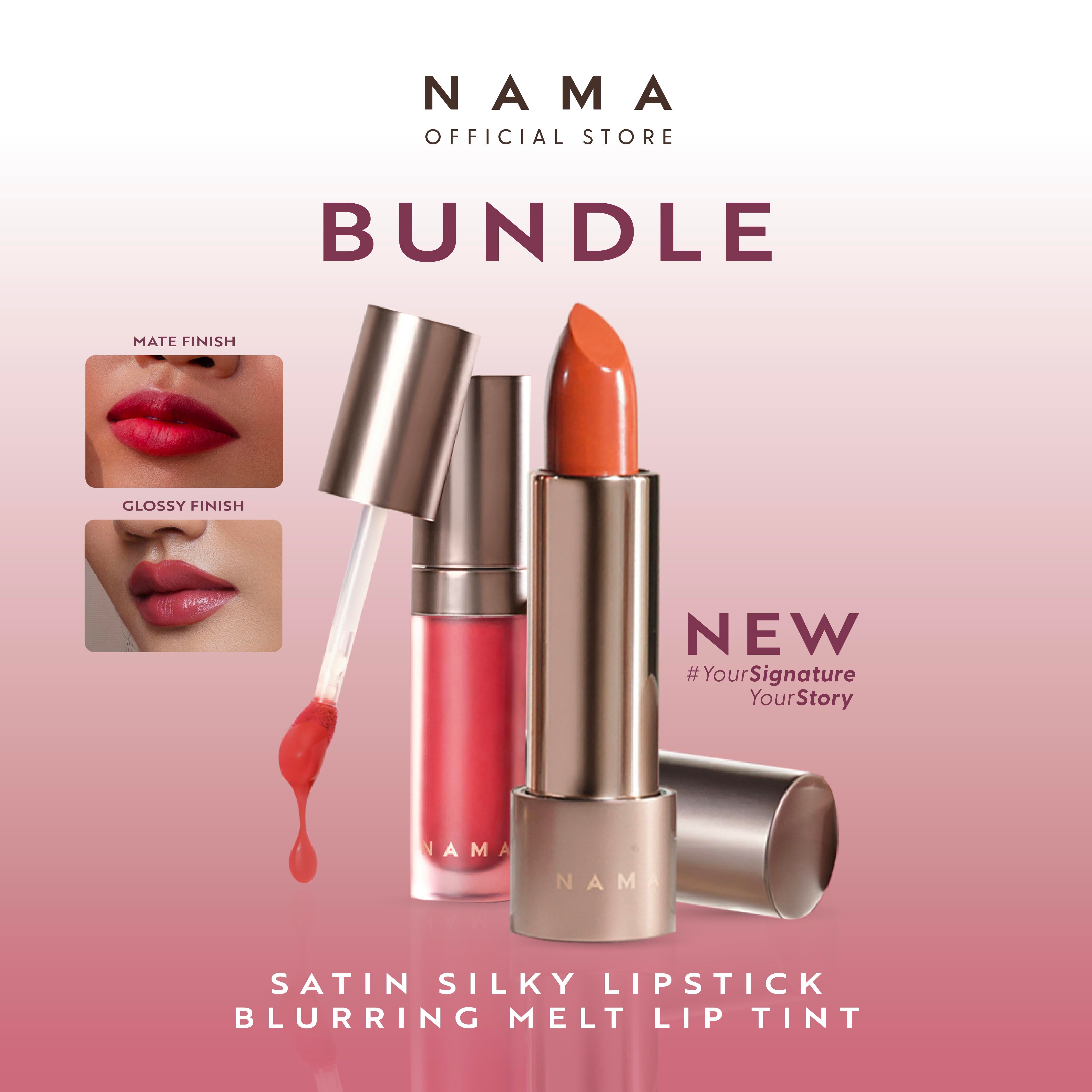[NEW LAUNCH] BUNDLE NAMA LIP SATIN & LIP TINT