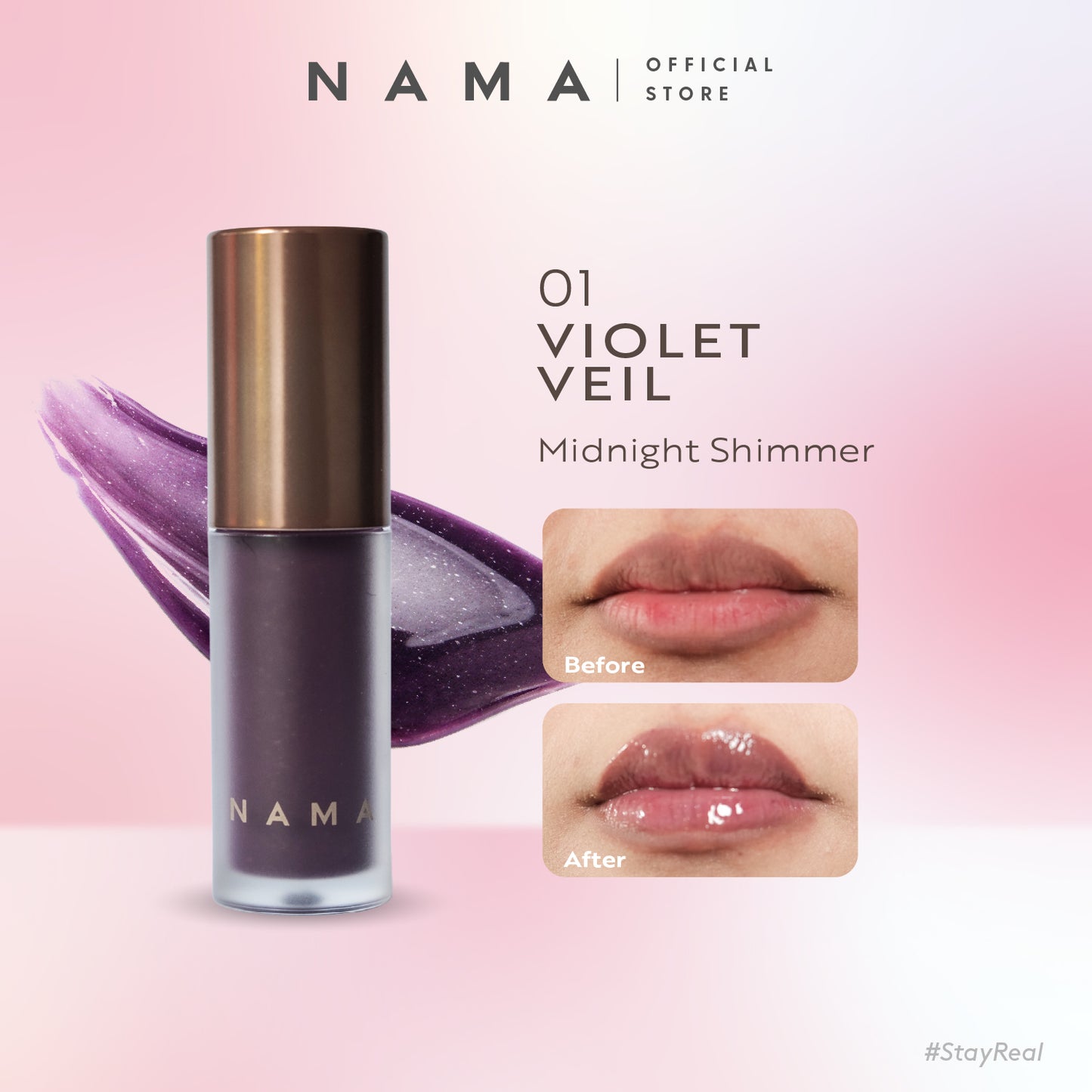 [ NEW LAUNCH ] NAMA Beauty Dewly Plump Lip gloss