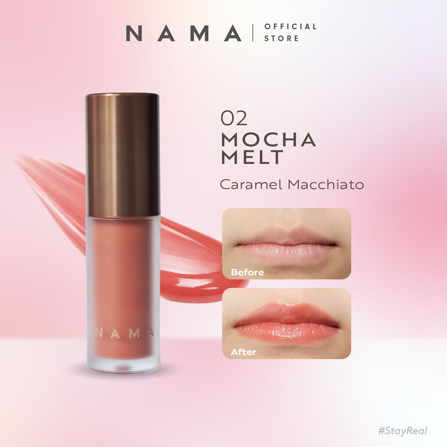 [ NEW LAUNCH ] NAMA Beauty Dewly Plump Lip gloss