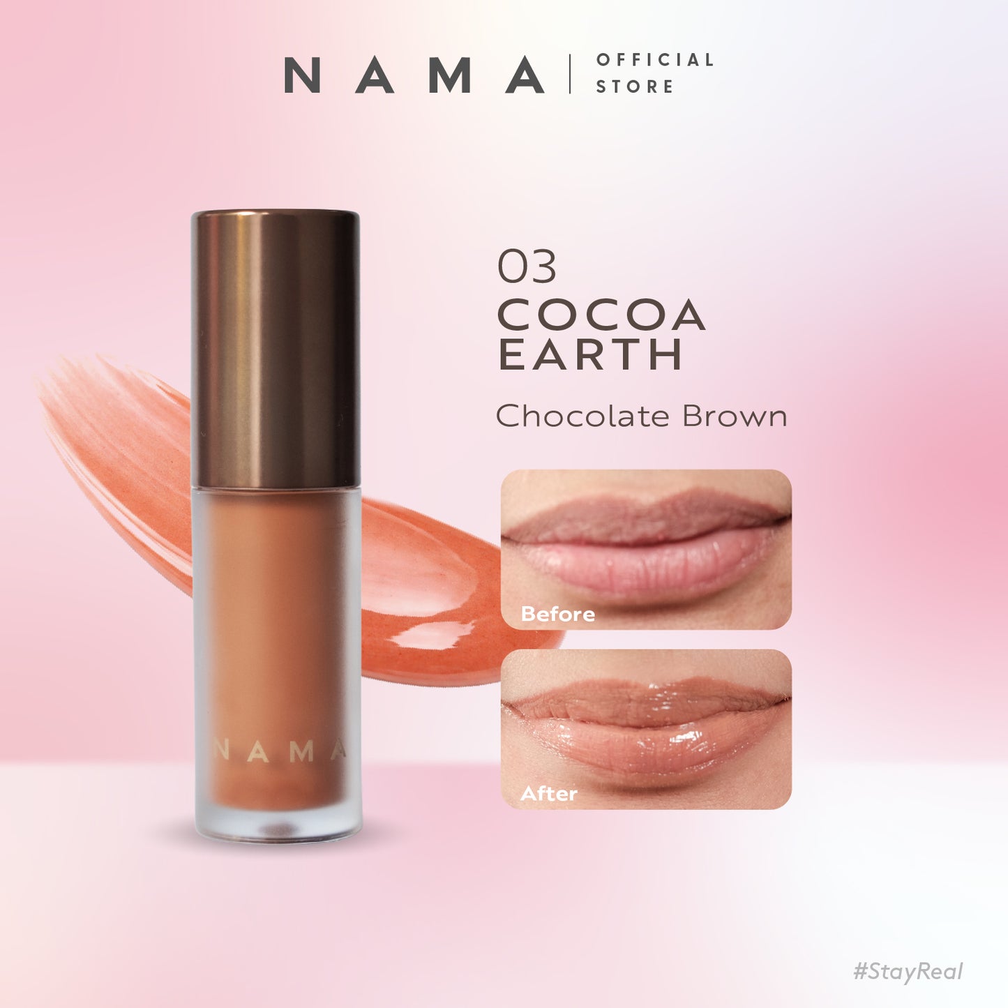[ NEW LAUNCH ] NAMA Beauty Dewly Plump Lip gloss