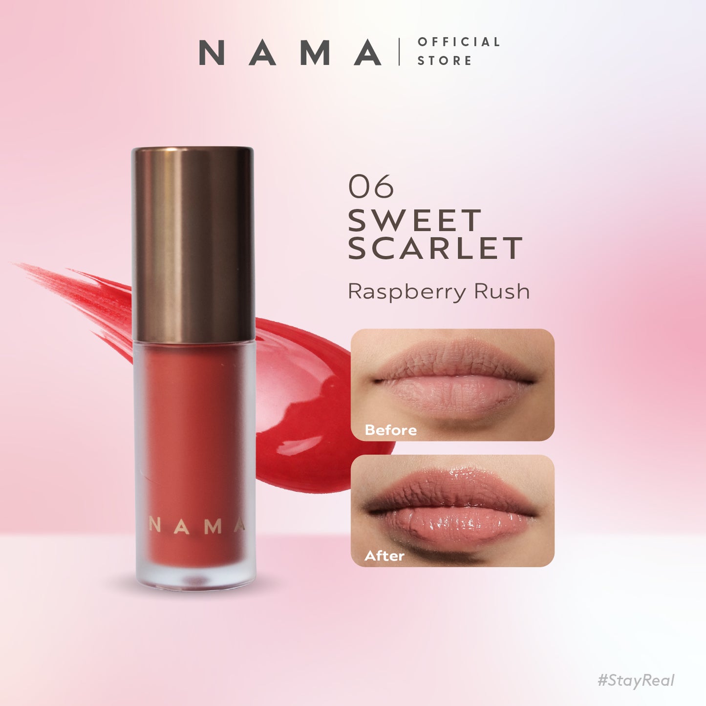 [ NEW LAUNCH ] NAMA Beauty Dewly Plump Lip gloss
