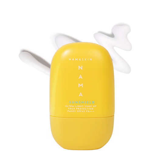 NAMA Sunshield Pelindung Wajah Tone Up Ultra Ringan PAH31 SPF43 PA+++