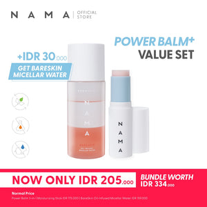 NAMA Power Balm Value Set | Get Bareskin Oil Micellar Water